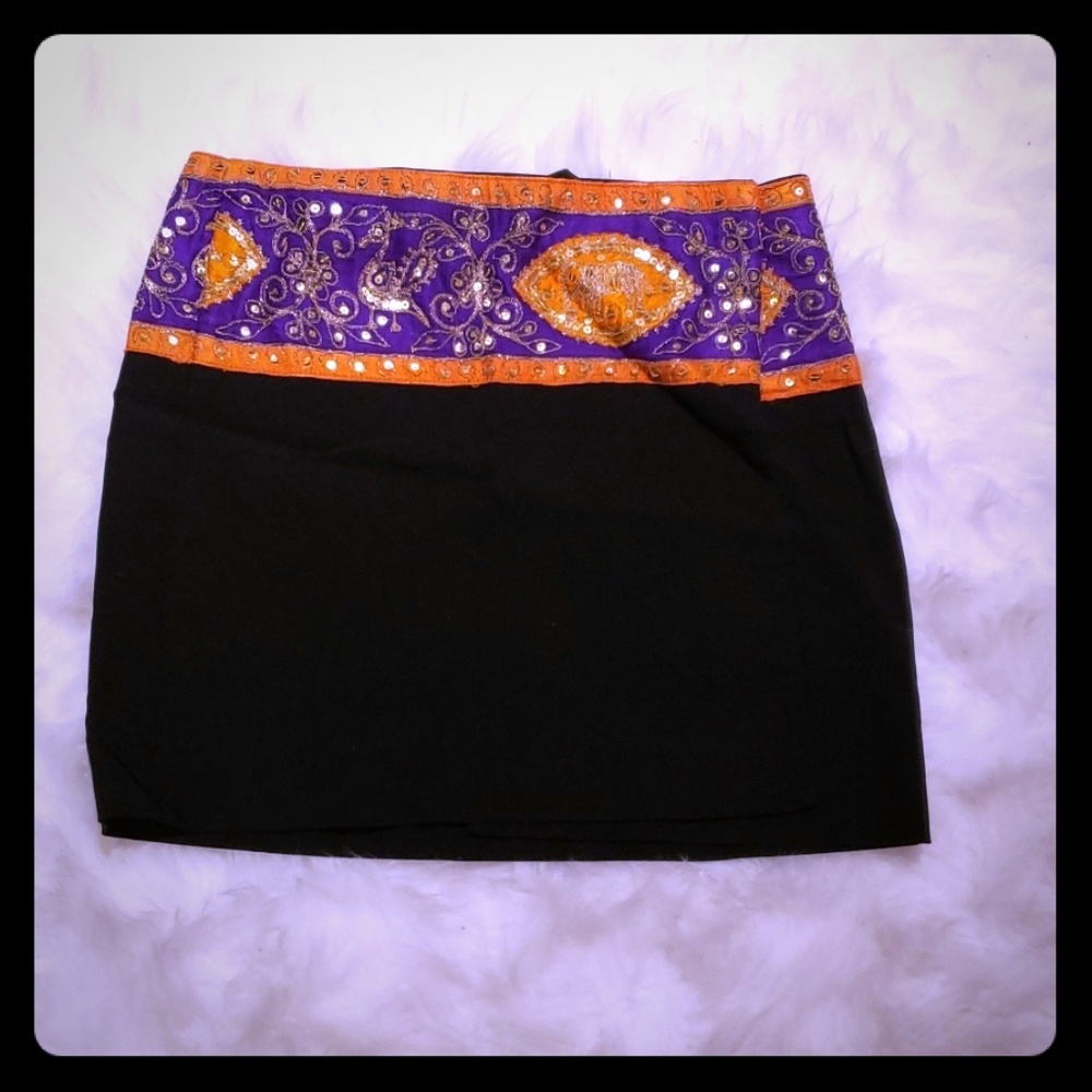 😍 bling bebe mini skirt.